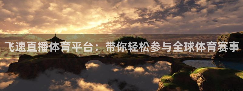 飞速直播体育平台：带你轻松参与全球体育赛事